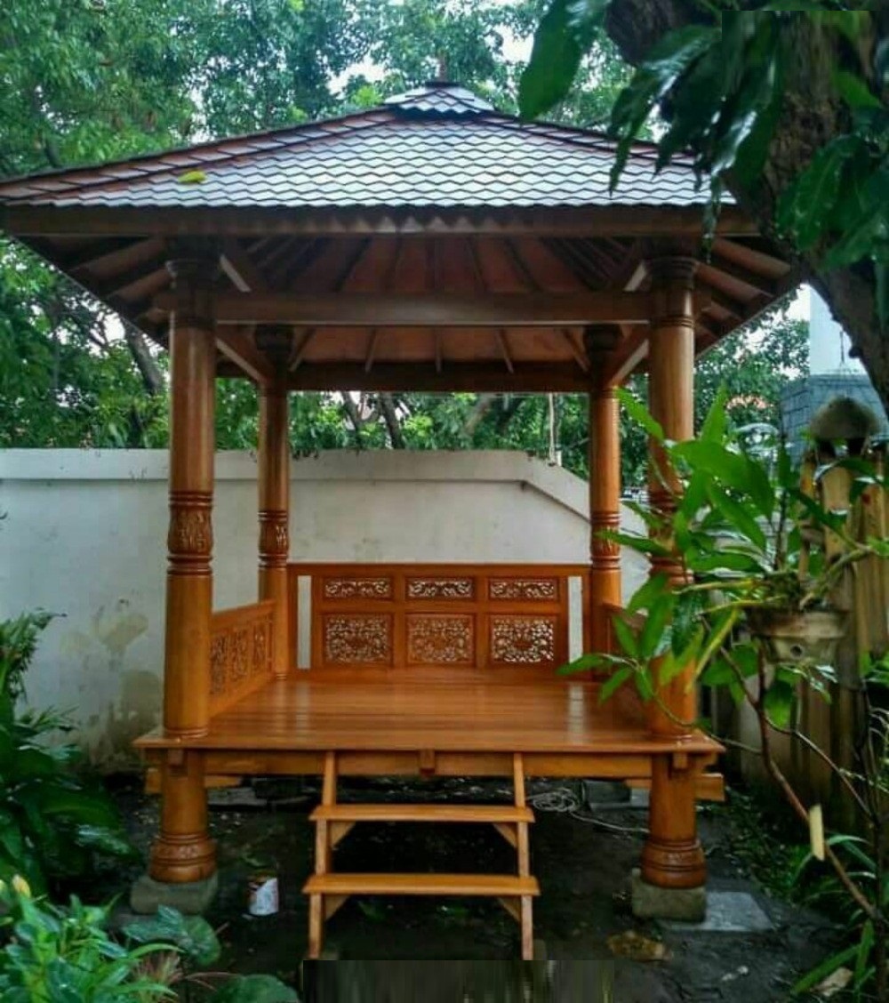 Gazebo Joglo Jati Minimalis