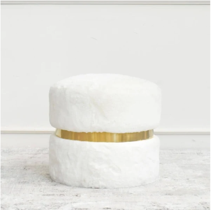 Bangku Ottoman Mercier, Bulu